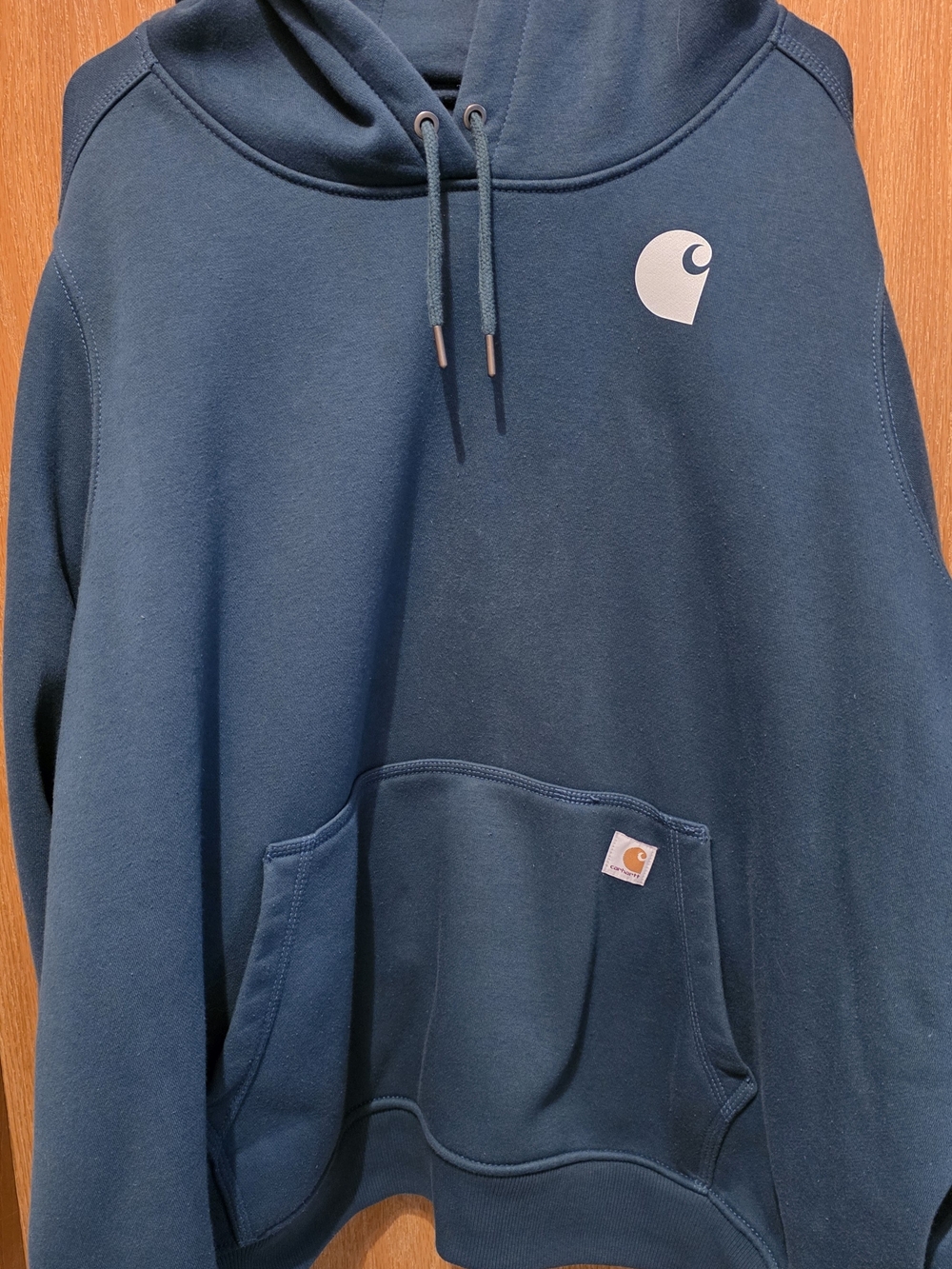 Carhartt Women's Dark Teal Logo Hoodie